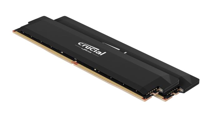 Crucial Pro 32GB (2x16GB) DDR5 UDIMM 6400MHz CL38 Black Heat Spreader Support Intel XMP AMD Ryzen Desktop PC Gaming Memory Crucial Pro 32GB (2x16GB) DDR5 UDIMM 6400MHz CL38 Black Heat Spreader Support Intel XMP AMD Ryzen Desktop PC Gaming Memory